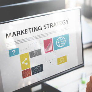 Businessman Thinking Planning Working Marketing Strategy Concept